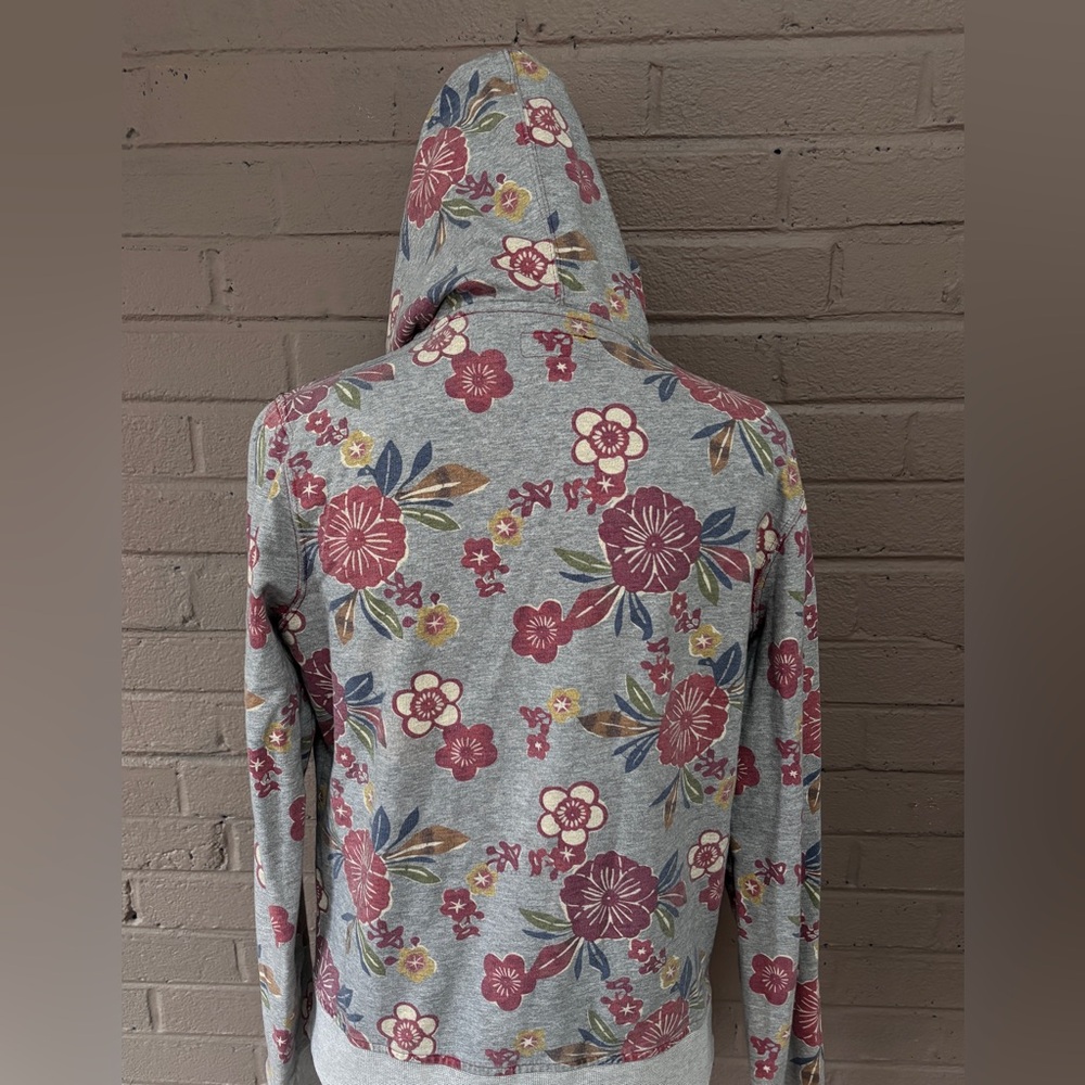 Lucky Brand Vintage Floral Print Women's Hoodie - Picture 8 of 10